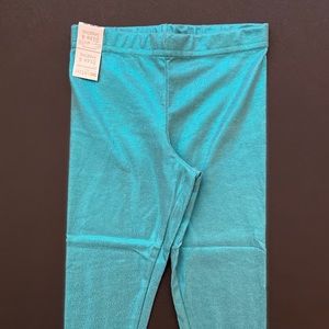 Girls Aqua Shimmer Legging